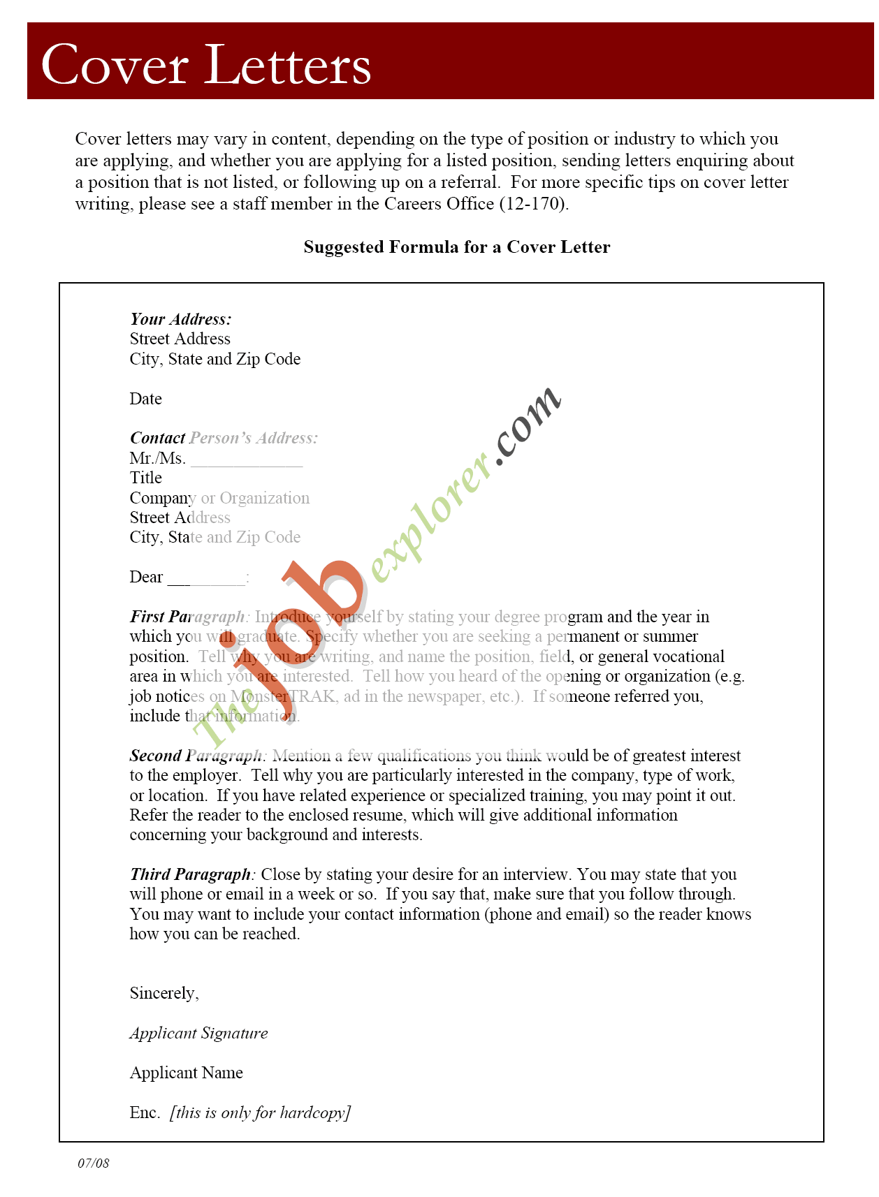 10 tips on writing a better cover letter
