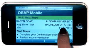 Ontario’s new mobile OSAP app