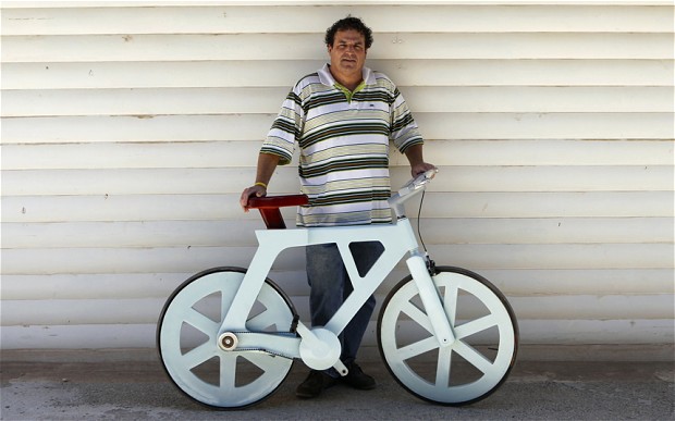 Cardboard Bicycles: Would YOU Ride One?
