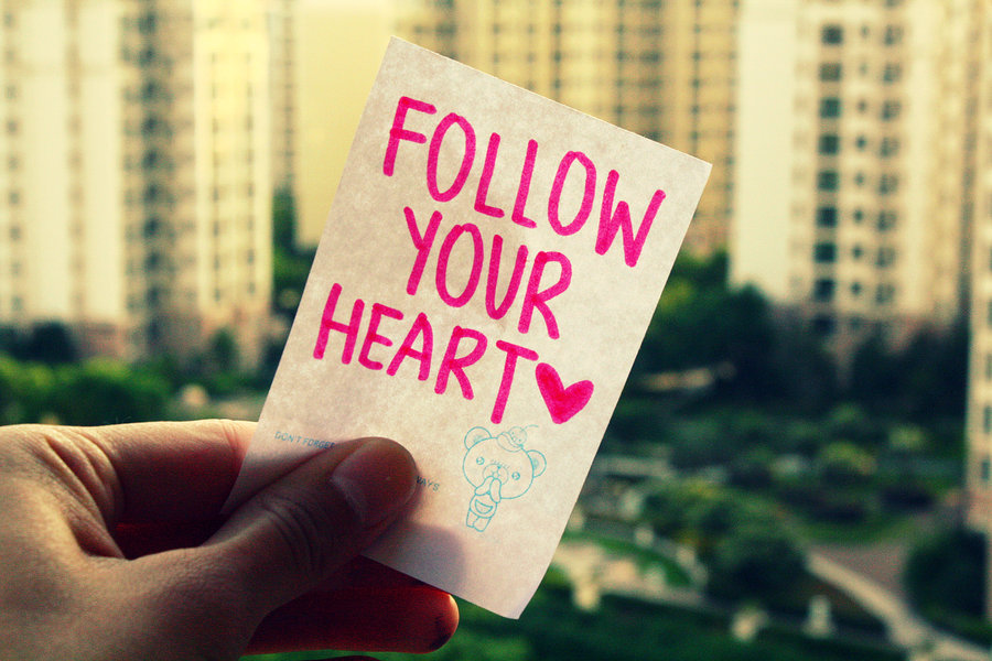 Don’t Stress, Just Follow Your Heart